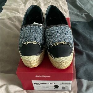 Salvatore Ferragamo brand new Espadrilles